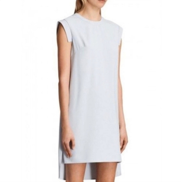 ALLSAINTS | Tonya Stitched Shift Dress - Picture 3 of 8